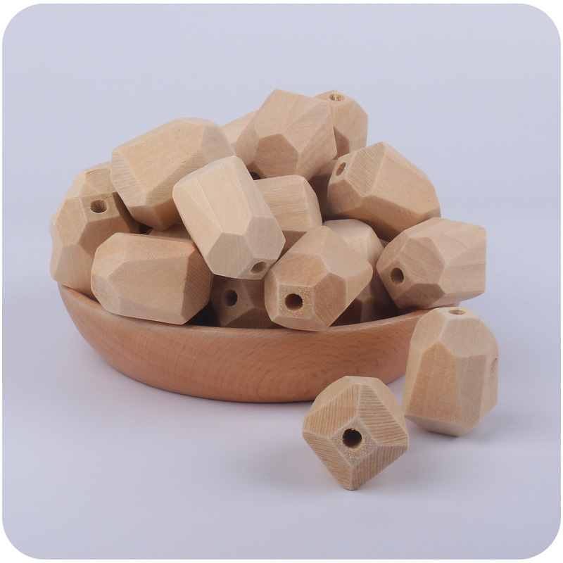 Nuevo 18mm gota de agua Hemu cuentas molar juguete DIY chupete cadena mordedor pulsera juguete joyería DIY Accesorios