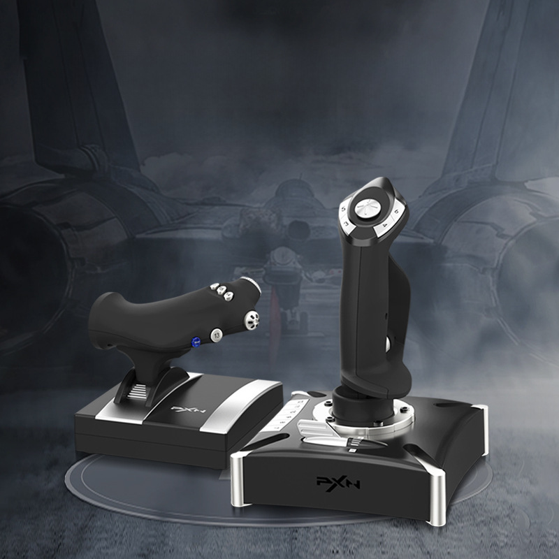 莱仕达双翼2代升级 模拟飞行摇杆 防汗防滑 战机世界电脑游戏摇杆