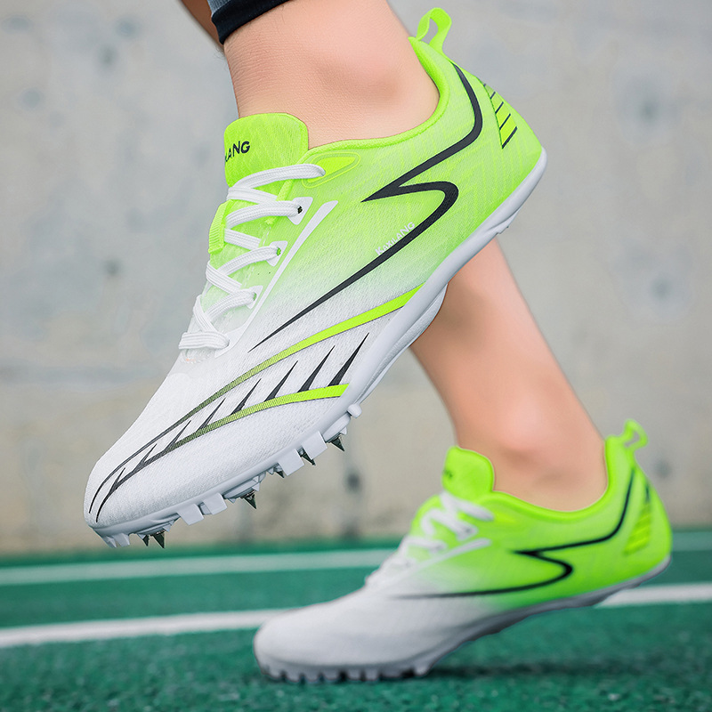 Zapatillas de Atletismo Profesionales Tela y TPU Transpirable para Pista de Atletismo y Pista Sintética image 8
