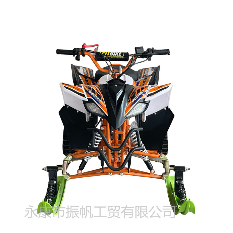 Fábrica directa de 125cc adultos de combustible de moto de nieve todo terreno de trenín de orugas de gasolina