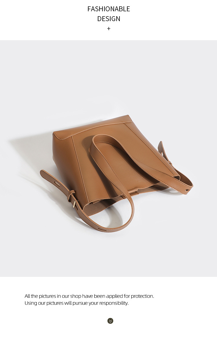 1072g Weight Women's Medium Pu Leather Solid Color Streetwear Zipper Shoulder Bag