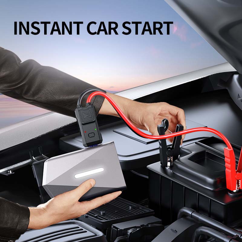 [Gf] Car Emergency Jump Starter with Air Pump and Vacuum Pump Integrated Multifunctional Car Electric Air Pump