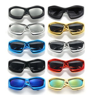 Sports women's sunglasses fashion men's sunglasses foreign trade trendy cycling leisure sunglasses UV protection