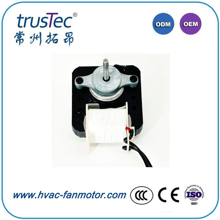 单轴家用空调用25W罩极电机无电容单相感应小功率电机