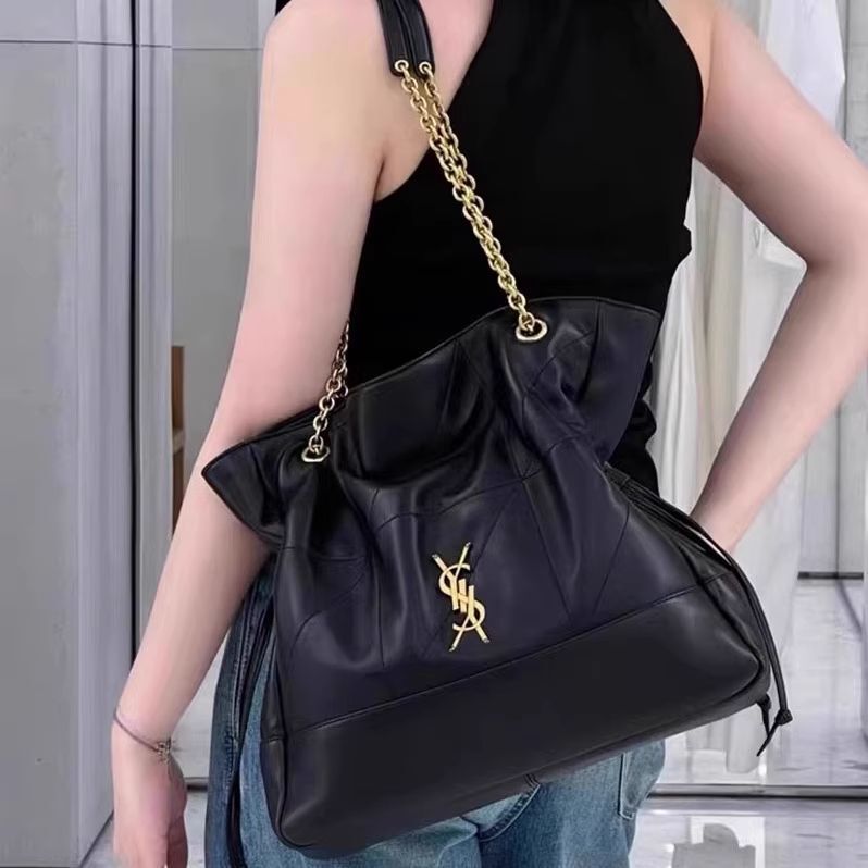 DIY Sheepskin Ysl Women's Bag for Commuting, Versatile Underarm Shoulder Bag, Quilted Tote, Large Capacity Trash Bag, Lucky Bag DIY Sheepskin Ysl Women's Bag for Commuting, Versatile Underarm Shoulder Bag, Quilted Tote, Large Capacity Trash Bag, Lucky Bag