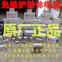 耐普NPP铅酸蓄电池12v200ah家用200安时UPS房车机房备用电源足容