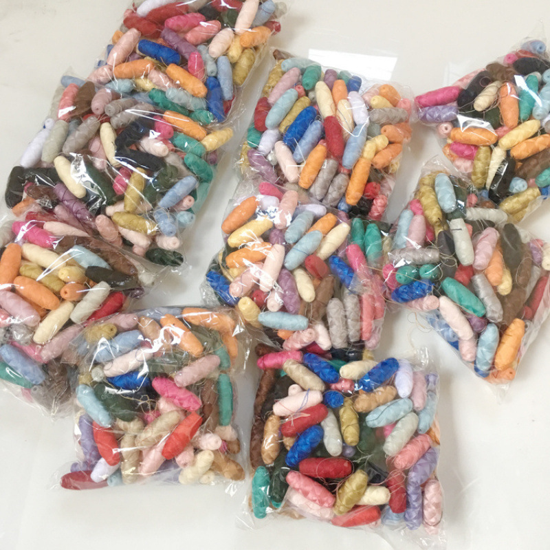 200个按斤称斤迷你家用缝纫线手工线彩色小卷线缝衣线手缝线针线