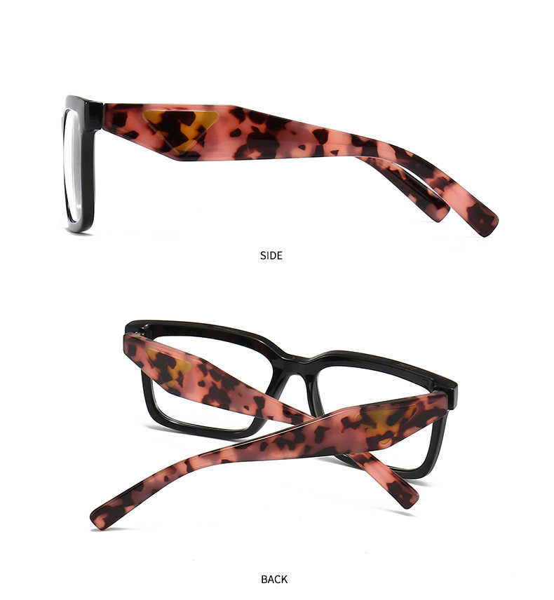 Commerce extérieur transfrontalier européen et américain, vente chaude de lunettes de soleil, mode coréenne, style de rue, rétro, carré, grand cadre, lunettes plates 27 1_voghion.com
