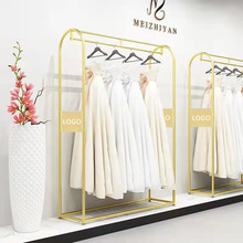 婚纱店礼服展示架落地式秀禾服货架工作室旗袍影楼专用挂婚纱架子