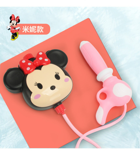 Disney children's backpack water gun toy pull-out large capacity cartoon boy and girl water gun wholesale