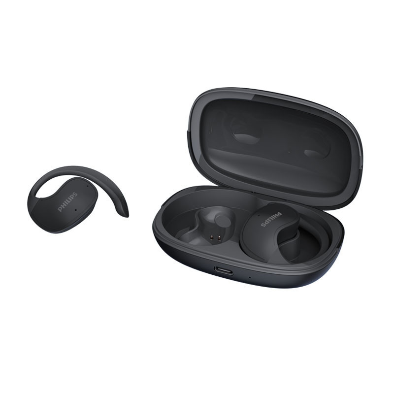 フィリップスbluetoothイヤホン骨伝導真無線耳掛け式運動ランニングステップ航続騒音低減TAT2708|undefined