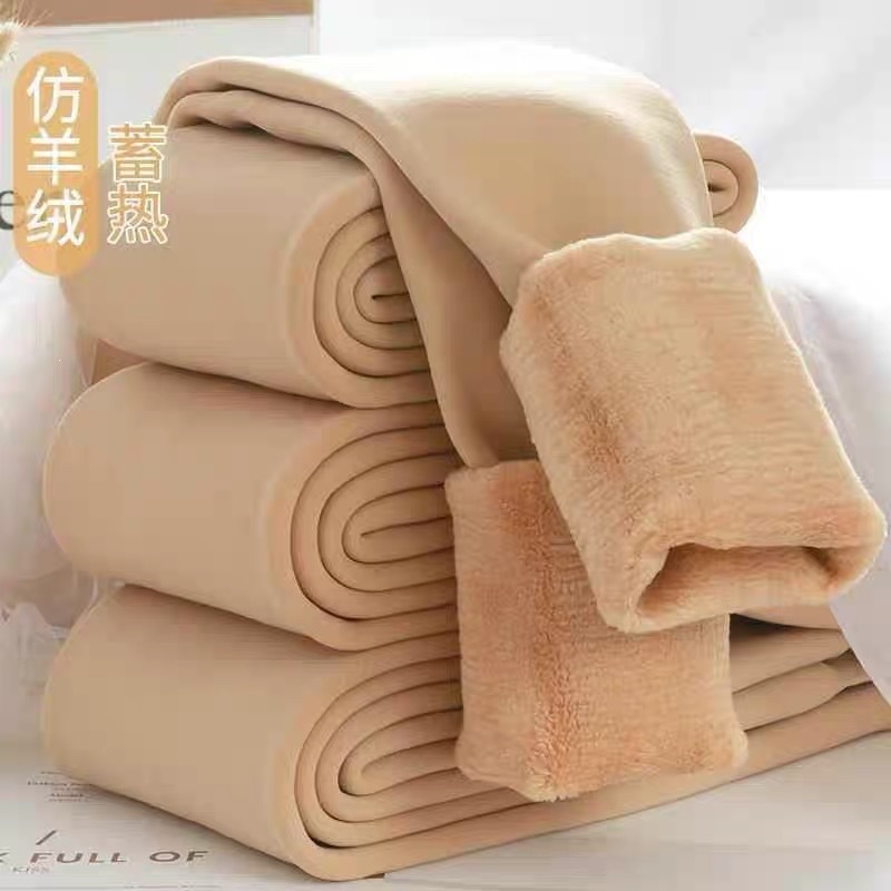 WP打底裤女加绒加厚秋冬光腿神器超厚弹力修身显瘦特厚保暖一体裤