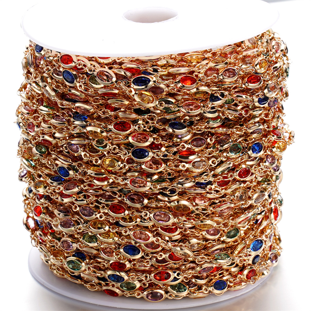 15g Weight Chain Jewelry Making Type 1 M Jewelry Making Size Glass Inlay Material DIY Jewelry Accessories, Bracelets, Necklace Classification 1 Roll Quantity Glass, Copper Material Bag, Colorful, Heart Shape, Butterfly Pattern Plating Design Casual, Simple Style Style 1 Roll Bag Colorful Heart Shape DIY Jewelry Accessories Bracelets Necklace Glass Copper Glass Casual Simple Style DIY Jewelry Accessories Bracelets Necklace 33