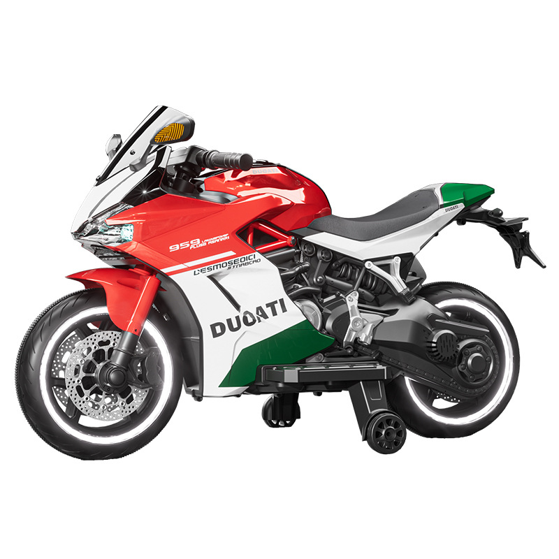 Motocicleta Eléctrica de Doble Tracción para Niños, Doble Tracción, para Niños