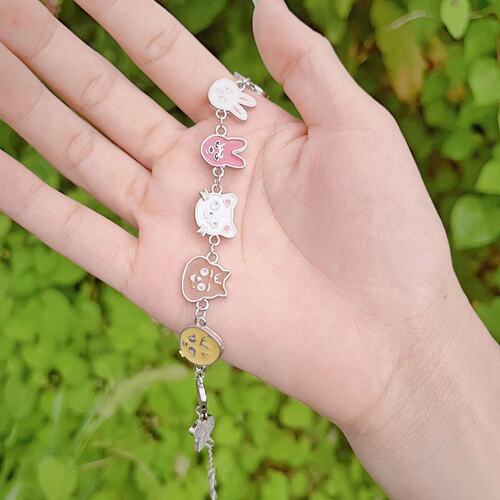 Wandering Children Dropping Oil Cartoon Cute Bracelet, Necklace, Accessory, Celebrity Merchandise