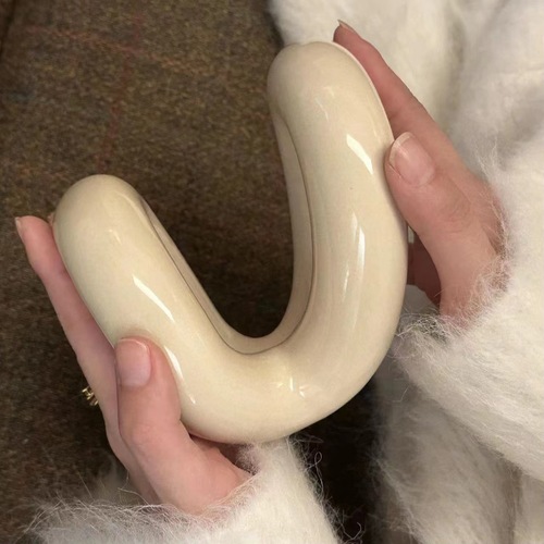 Creative Life Knot Series Ceramic Toothbrush Rack Storage Rack Couple Bathroom Toothpaste Decorative Storage Rack