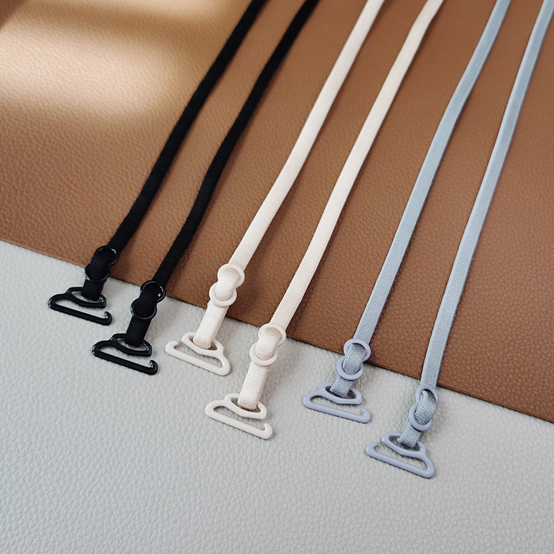 44cm Long Multifunctional Elastic Intimates Spaghetti Straps Non-Slip Invisible Back Seamless Straps Bra Cross Shoulder Straps