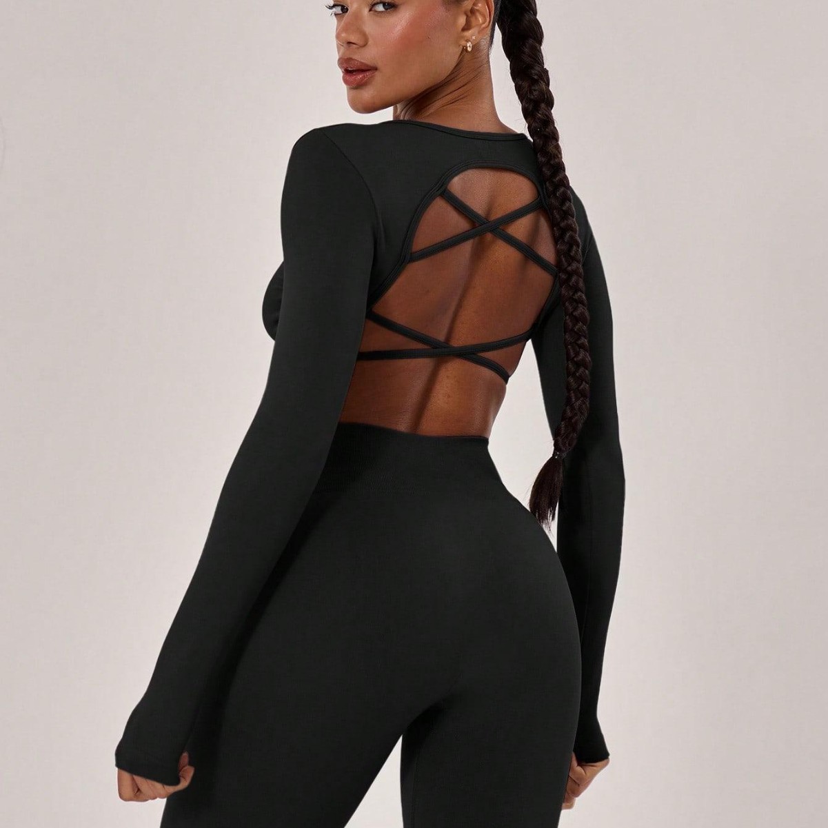 Bella ropa de yoga, ropa de yoga, pantalones de manga larga, ropa deportiva al aire libre, ropa deportiva de lu lu