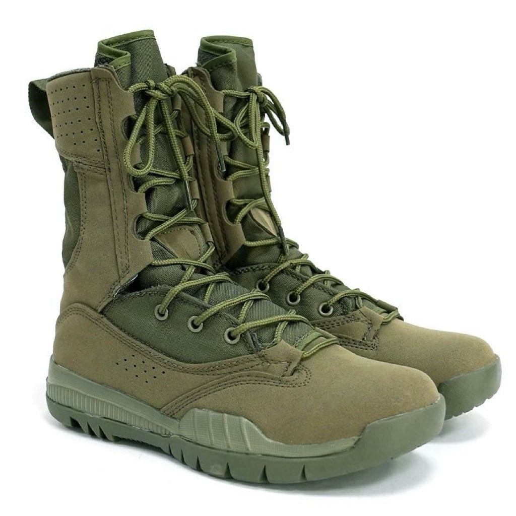 Уличные ботинки Jungle, мужские сверхлегкие водонепроницаемые тренировочные ботинки, износостойкие пустынные ботинки с высоким берцем, защитная обувь, походные ботинки, походные ботинки