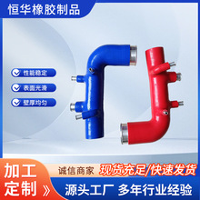 汽车翼豹硅胶管涡轮增压进去管改装肥肠管空气软管增压器真空管