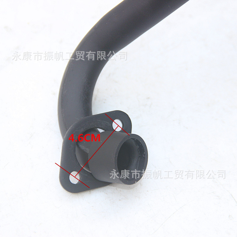 Four-Wheel Motorcycle Exhaust Pipe Atv110-125 Little Bull Beach Bike Original Exhaust Muffler Single Pipe