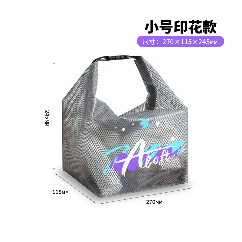 Printed english model-grey small size