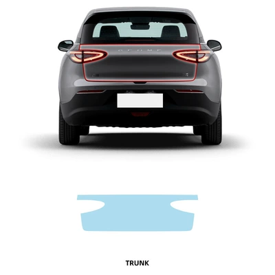 Transparent Invisible Car Film Tpu | Car paint protective film - trunk-tpu-film-imported-tpu-film-specially-cut-for-special-vehicles