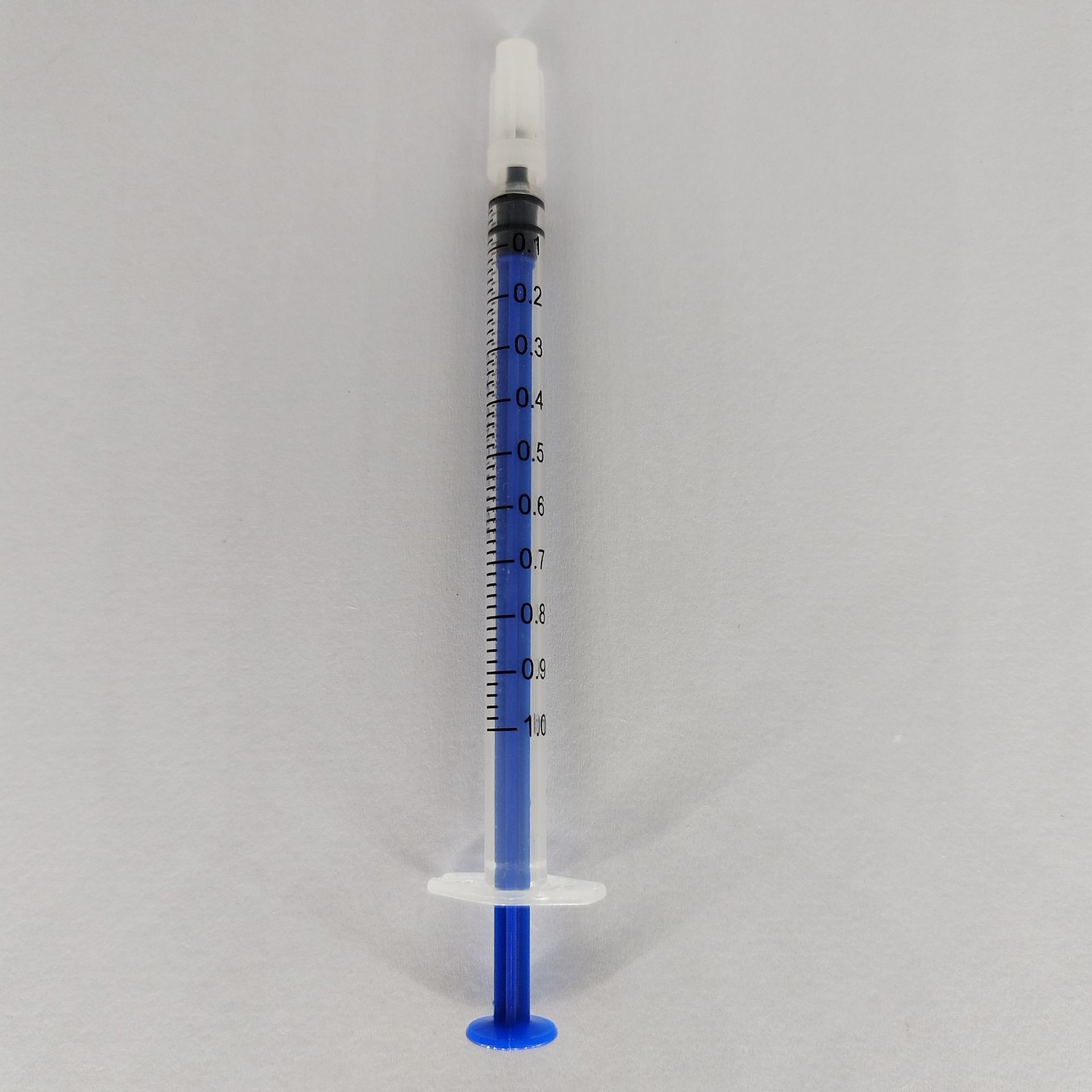 Comercio exterior al por mayor 1-500ml jeringa de plástico desechable boca recta con aguja jeringa animal