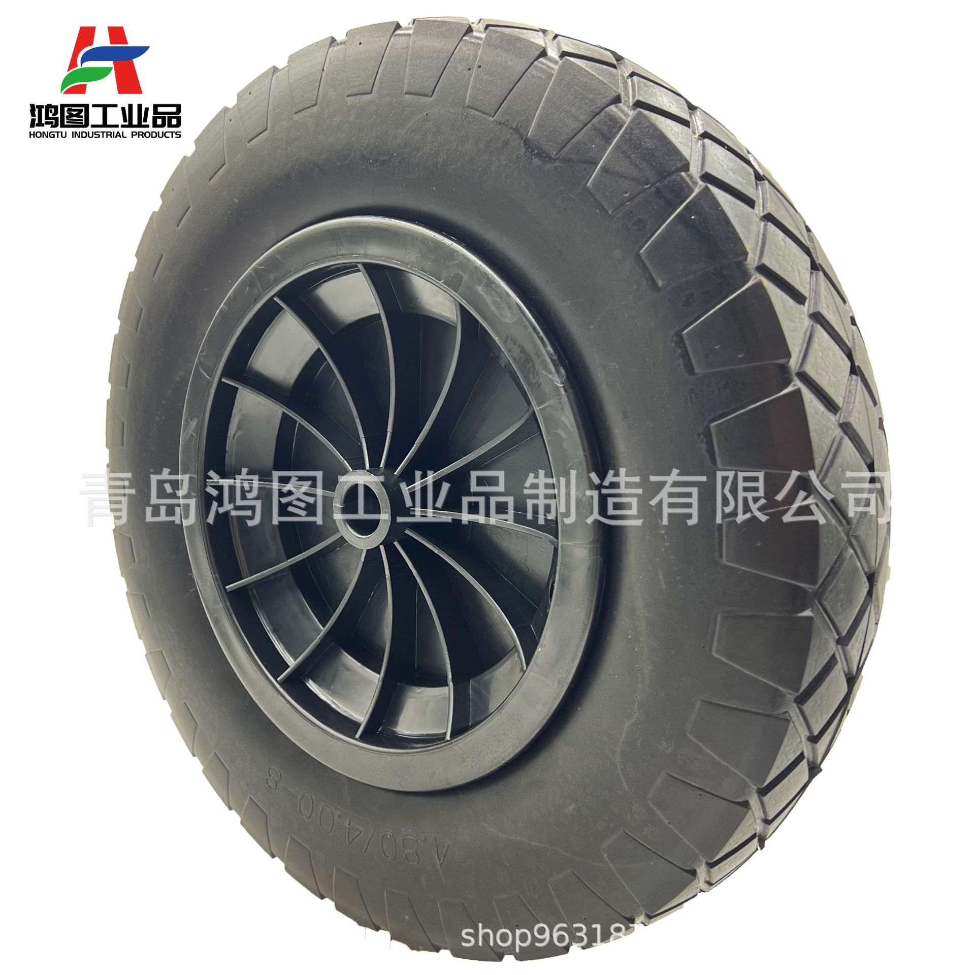 15寸4.80、4.00-8pu轮大方块 (5)