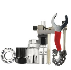 自行車修理工具 中軸拆卸 飛輪拆卸 鏈條拆卸 曲柄拆卸多功能工具