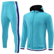 秋冬长袖训练服套装男女篮球出场服篮网黄蜂太阳牛湖人篮球出场服