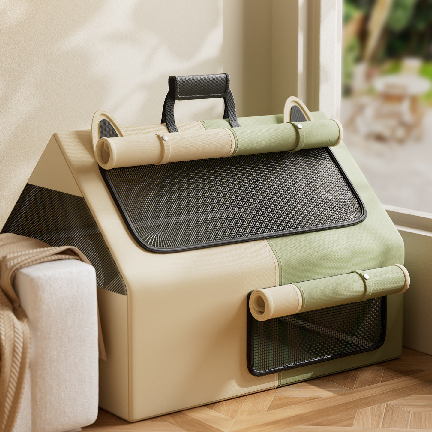 Mascotas, gatos, sala de partos, gato cerrado, gata, gata, gata, cuatro estaciones, tienda general, nido, Amazon al por mayor