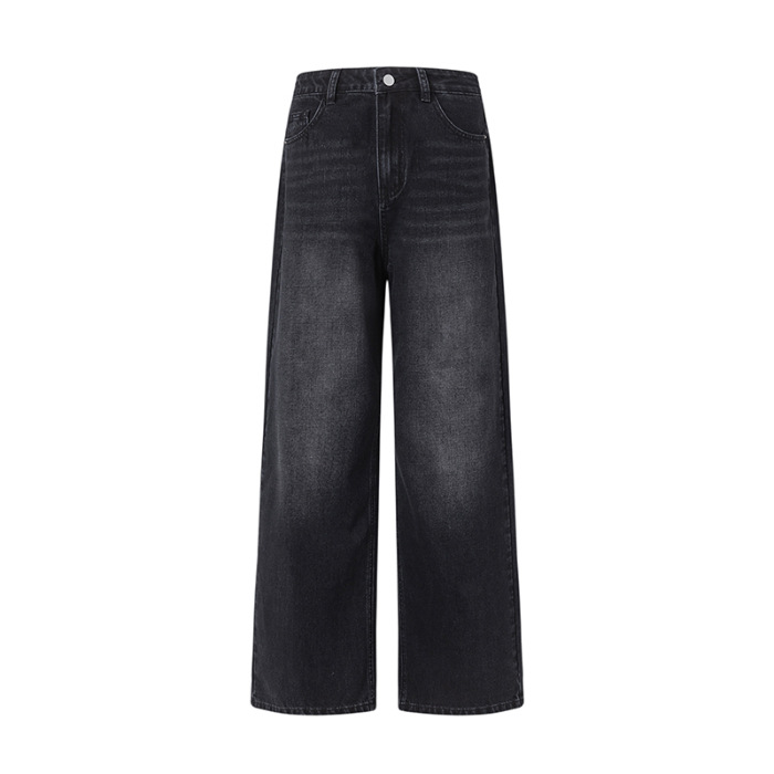 Black and gray trousers