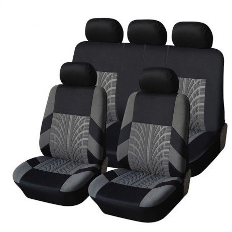 Foreign Trade Tire Pattern Mexican Universal Car Seat Cover for Cross-Border Special Craft Fabric Seat Cushion for Europe and America