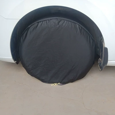 Spare wheel cover anti-construction spare tire cover