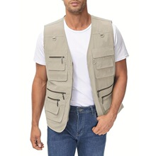 U 17243 Oversize Vest with Multiple Pockets �����ڴ�����