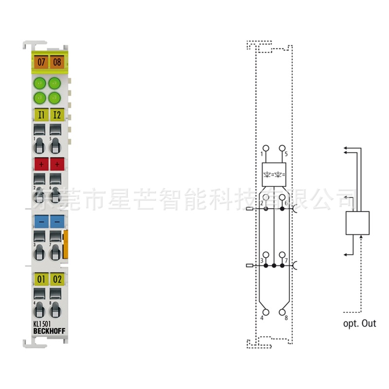 倍福KL1501总线端子模块德国BECKHOFFKL全新原装现货议价串口