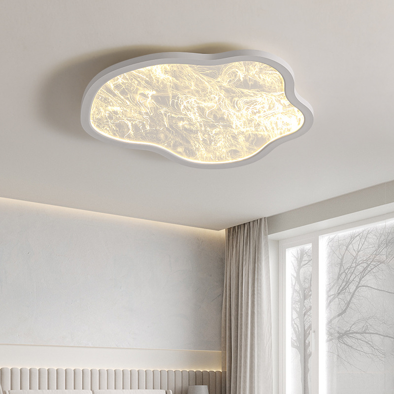 Luz de lujo nubes de dormitorio lámpara de techo moderna y minimalista estrella de alto nivel creativa de espectro completo para proteger los ojos lámparas de montaña L263