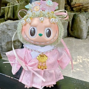 17cm�n��labubu������һ�������߼�����ȹ�n������Ӽ����b���·�