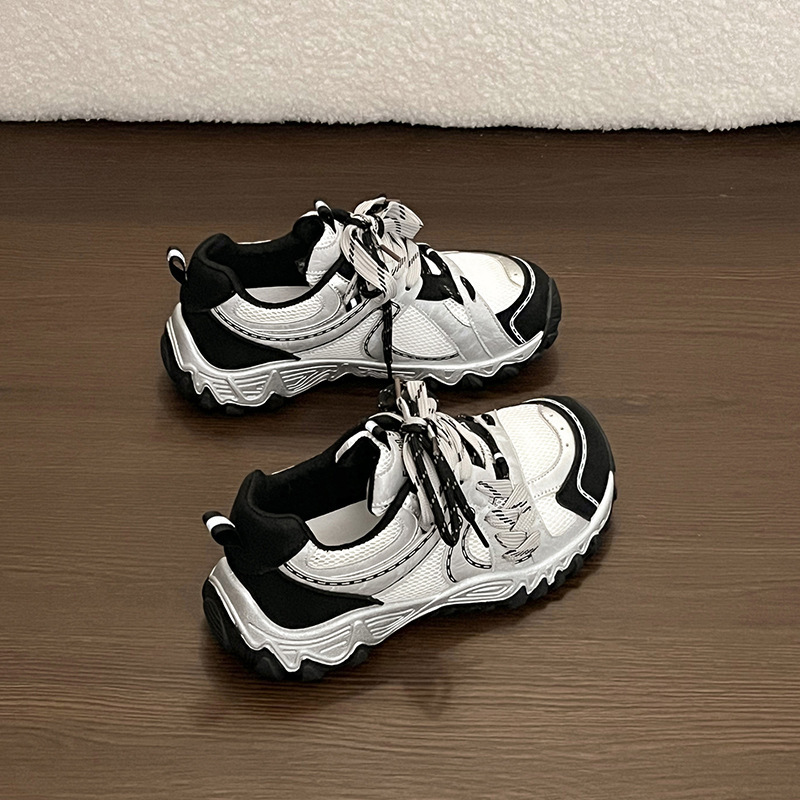 Breathable Mesh Thick-Soled Dad Shoes for Women, 2026 Autumn New Versatile Height-Increasing Lightweight Running Shoes, Casual Sports Shoes Breathable Mesh Thick-Soled Dad Shoes for Women, 2026 Autumn New Versatile Height-Increasing Lightweight Running Shoes, Casual Sports Shoes