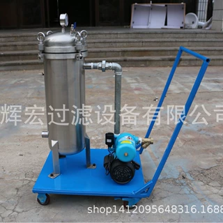 不锈钢精密过滤器袋式过滤布袋过滤器电镀废水