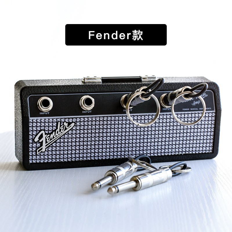 クロスボーダーギタースピーカーマーシャルキーホルダーギフトファンダキーベースクリエイティブ収納ケースmarshall