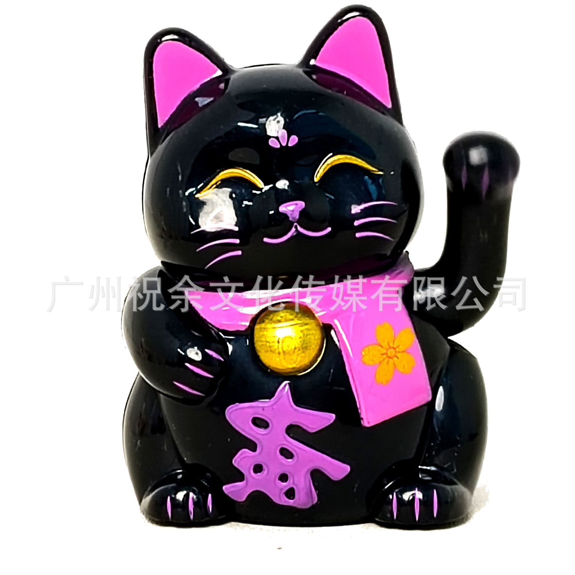 Mini adornos de la suerte para gatos y accesorios de regalo para coches de tienda de manualidades con cubiertas antipolvo