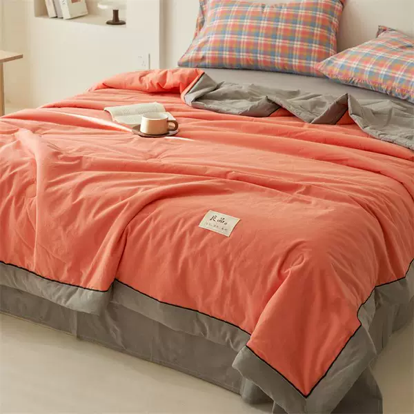 Coral, high quality, cotton