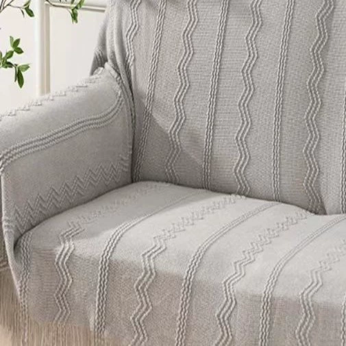 Knitted duvet, decorations, for import