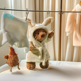 Мягкая игрушка Jellycat Барселоро мишка в халате подарок