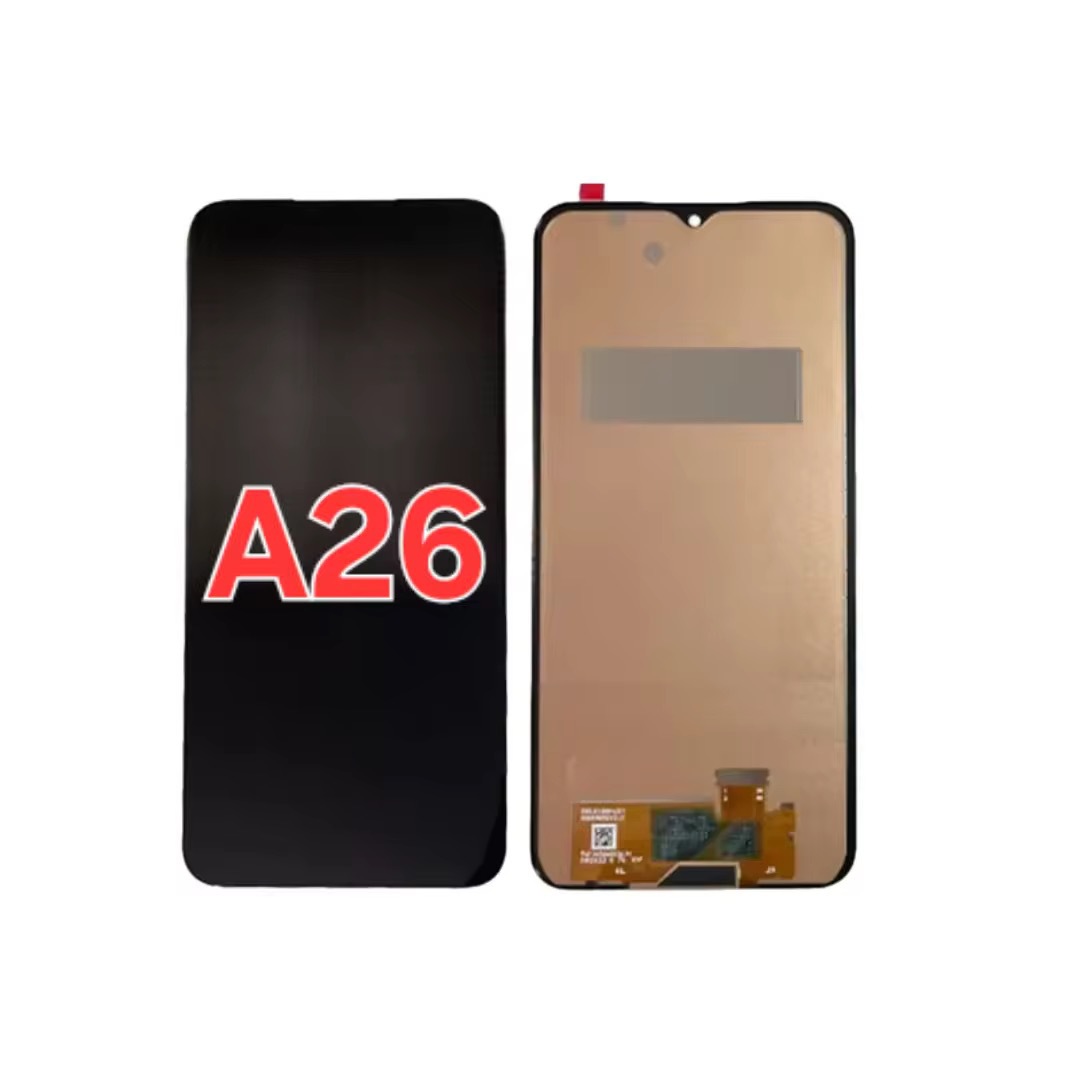 Aplicable a Galaxy Samsung A26 / A16 conjunto de pantalla LCD con marco de alta calidad A17 pantalla original