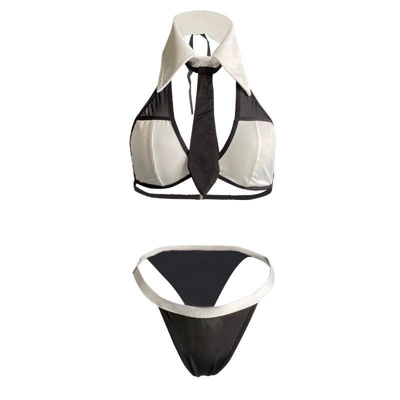 林林婷 Sexual Emotion Underwear Female Women's Pure Desire to See the Passion on the Bed Three -Point Set Large size 2660