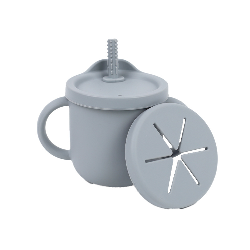 라이트 그레이 2-in -1 컵 126g