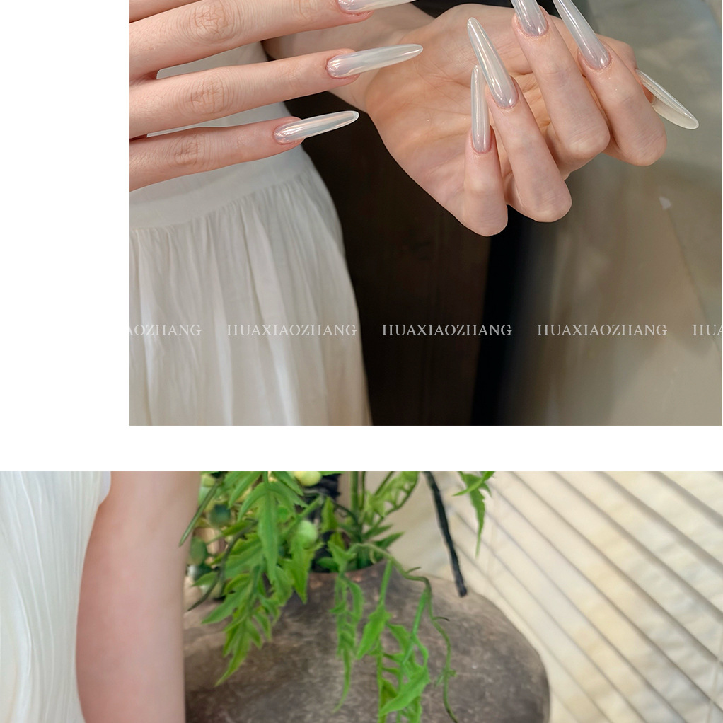 【Principal Hua】Milk Cap Planet High Translucency Aurora Powder Clear and Colorless Popular Versatile High Gloss Crystal Powder Accessories
